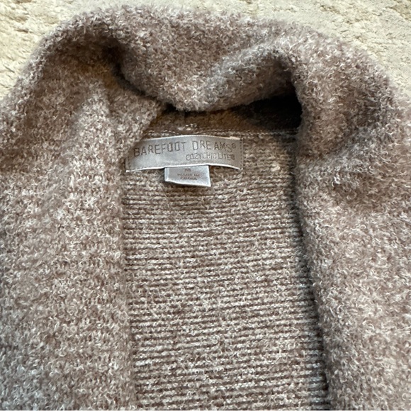 Barefoot Dreams CozyChic Lite Circle Cardi in Sable Brown Size Medium - Picture 8 of 13
